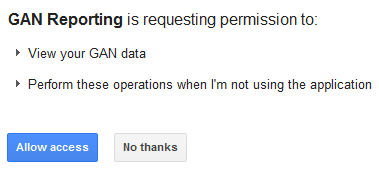 GAN API Allow Access GAN API Allow Access