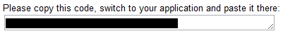 GAN API Auth Code GAN API Auth Code